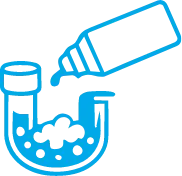 市販のパイプ洗浄剤を使う